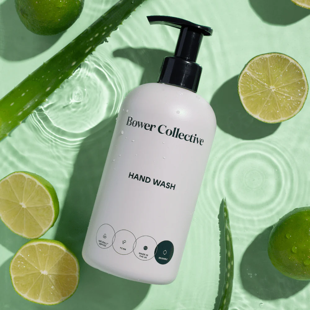 Bower Natural Hand Wash Refill - Lime & Aloe Vera 1L - Image 10