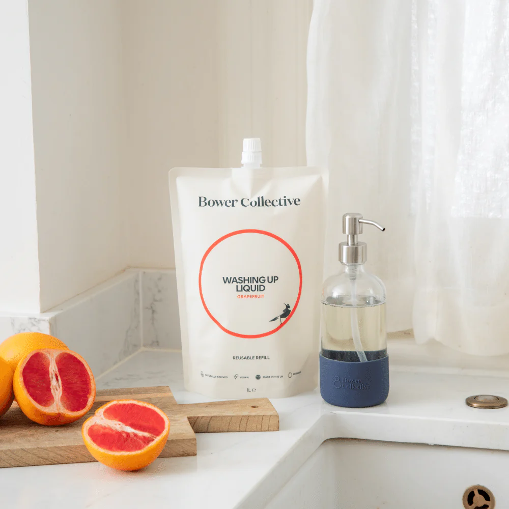 Bower Washing Up Liquid Refill - Grapefruit 1L - Image 9